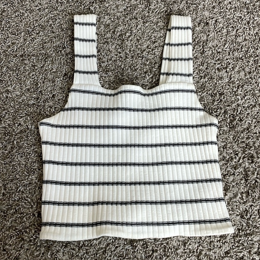 Striped tank top